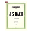 js bach partitas nos 1 3 bwv 825 827 urtext ekdoseis peters photo