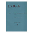 bach js das wohltemperierte no2 ekdoseis henle verlag urtext photo