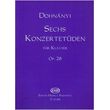 dohnanyi six concert etudes op28 photo