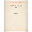 prokofieff deux sonatines op 54 photo