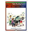 alfred s basic piano library sight reading level 2 photo