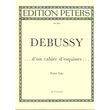 debussy d un cahier d esguises photo