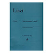 franz liszt sonata b minor ekdoseis henle verlag urtext photo