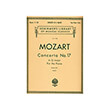 w a mozart concerto no 17 in g major kv 453 ekdoseis schirmer photo
