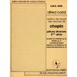 chopin pieces diverses ii photo