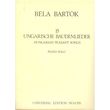 bela bartok hungarian peasant songs photo
