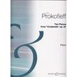 prokofieff 10 pieces gavotte op 97 cinderella photo