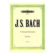 bach js difones parallages ekdoseis peters urtext photo