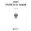 liszt etude in d flat photo