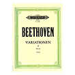 lvbeethoven variationen i klavier urtext ekdoseis peters photo
