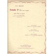 bach sonata n2 eb maj photo