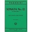 paganini sonata n12 op3 e min photo