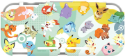 hori duraflexi protector pikachu friends for switch lite photo