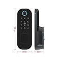 coolseer wifi fingerprint door lock 03w extra photo 3
