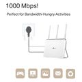 tp link tl pa7017p av1000 gigabit passthrough powerline adapter extra photo 1