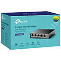 tp link tl sf1005lp 5 port 10 100 mbps desktop switch with 4 port poe extra photo 2
