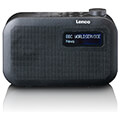 lenco pdr 016bk portable dab fm radio with bluetooth black extra photo 1