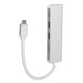 4smarts 5in1 hub usb type c to 2x usb 30 and card reader silver extra photo 1