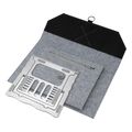 4smarts laptop tablet bag fold stand ergofix grey silver extra photo 1