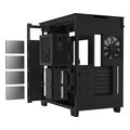 case nzxt h9 elite window midi tower black extra photo 5