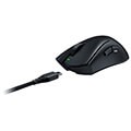 razer deathadder v3 pro black 64g wireless gaming mouse ergonomic 90 hours battery 30k dpi extra photo 5