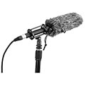 boya by bm6060l professional shotgun mic super cardioid microphone hi pass 150hz filter extra photo 3