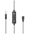 boya by m1s m1 smart wired mic universal lavalier microphone 35mm for phone laptop camera extra photo 1