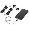boya by m3d dual mic lavalier microphone for usb type c devices extra photo 3