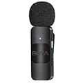 boya by v20 wireless 2 person lavalier microphone for android mini lapel usb c connection extra photo 1