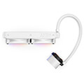 nzxt kraken 240 rgb water cooling lcd white extra photo 1
