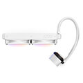 nzxt kraken 280 rgb water cooling lcd white extra photo 1
