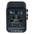verbatim 49544 uta 02 universal travel adapter 100 250v ue usa japan australia uk 1x usb 1x usb c extra photo 2