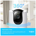 tp link tapo c225 pan tilt 4mp qhd 2k al home security wi fi camera extra photo 4