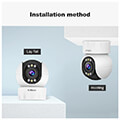 srihome sh046 wireless ip camera 4mp pan tilt night vision 4mm extra photo 4