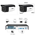 loosafe 131159 r2 4mp poe ip66 bullet camera extra photo 1