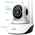 loosafe q11 ptz indoor ip camera 2mp with lan onvif extra photo 2