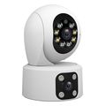 srihome sh049 wireless dual lens ip camera 1080p 1080p color night vision extra photo 1