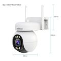 srihome sh051 x5 optical zoom wireless ip camera 4mp color night vision extra photo 2
