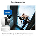 tp link tapo c212 3mp pan tilt home security wi fi ethernet camera extra photo 5