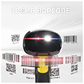 qoltec wireless 1d 2d barcode scanner 24ghz extra photo 4