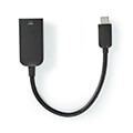 nedis ccgp64652bk02 usb adapter usb 32 gen 1 usb type c male hdmi female 020m pvc black polybag extra photo 2