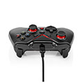 nedis ggpd110bk gamepad usb powered number of buttons 12 black extra photo 4