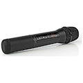 nedis mpwl200bk wireless microphone 20 channels 1 microphone 10 hours operating time receiver extra photo 2