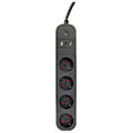 gembird smart polyprizo me fortisti usb 4 prizes mayro extra photo 8