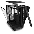 case nzxt h6 flow midi tower window black extra photo 2
