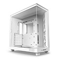 case nzxt h6 flow midi tower window white extra photo 1
