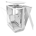 case nzxt h6 flow midi tower window white extra photo 2