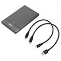 ibox hd 06 usb type c usb 32 gen 2 silver extra photo 1