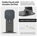 spigen onetap easel magnet tablet stand space gray extra photo 6