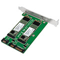 logilink pc0086 dual pcie sata to dual m2 pcie sata ssd adapter extra photo 2 logilink pc0086 dual pcie sata to dual m2 pcie sata ssd adapter extra photo 2